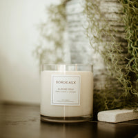 Thumbnail for Small Deluxe Candle | Pure Soy Wax | Lifestyle Photo | Dry Tobacco & Hay | Bordeaux Candles
