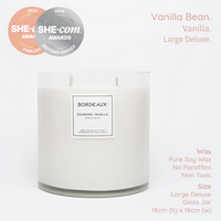 Thumbnail for GOURMET VANILLA - Vanilla Bean Large Deluxe Candle