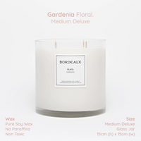 Thumbnail for MAYA - Gardenia & Star Jasmine Medium Deluxe Candle