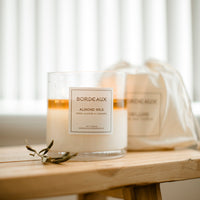 Thumbnail for Small Deluxe Candle | Small Candle | Soy Wax | Lifestyle Photo |Lemongrass | Bordeaux Candles