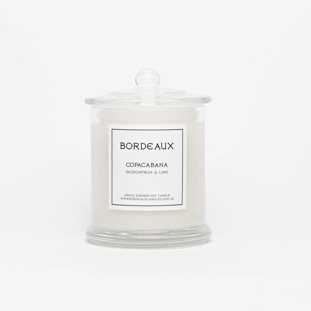 Classic Candle | Pure Soy Wax | Passionfruit & Lime | Bordeaux Candles