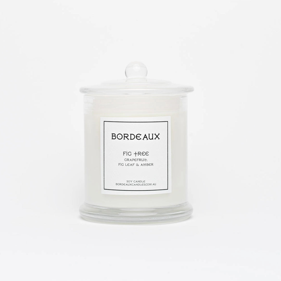 Classic Candle | Pure Soy Wax | Figtree | Bordeaux Candles