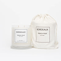 Thumbnail for Classic Candle | Classic Candle with Bag | Soy Wax | French Pear | Bordeaux Candles