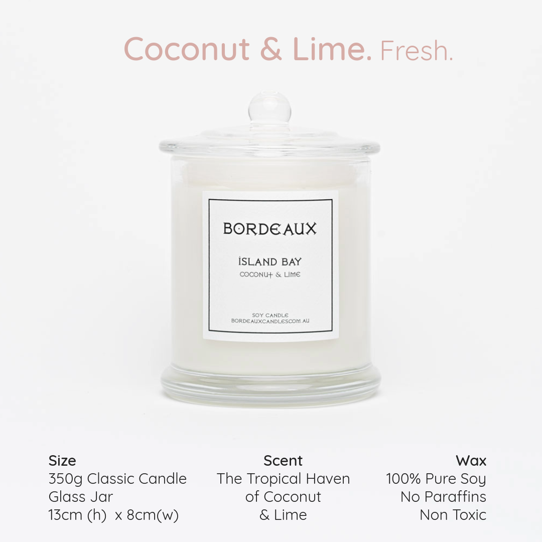ISLAND BAY - Coconut & Lime Classic Candle
