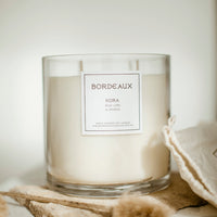 Thumbnail for Large Deluxe Candle | Large Candle | Soy Wax | Lifestyle Photo | Figtree | Bordeaux Candles