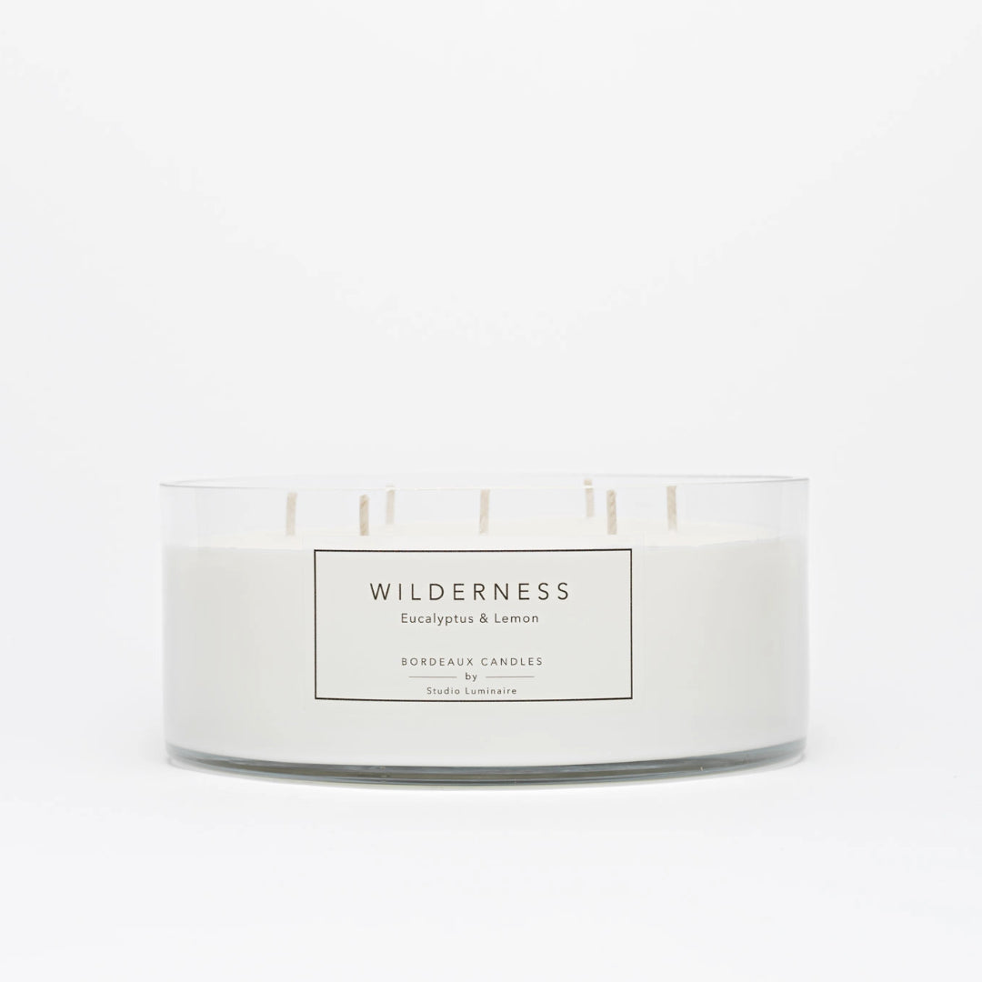 WILDERNESS - Small Outdoor Candle - Eucalyptus & Lemon