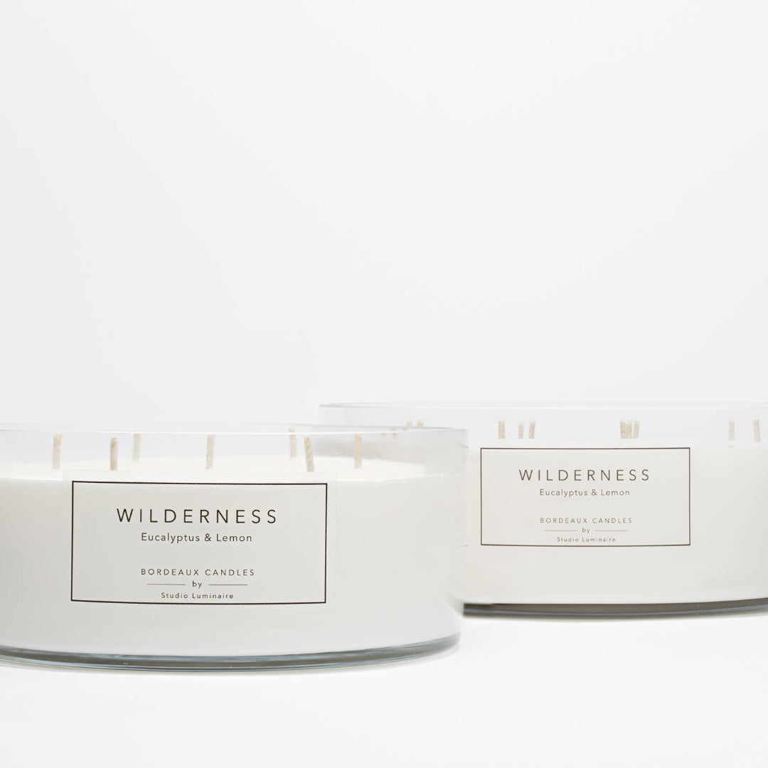 WILDERNESS - Large Outdoor Candle - Eucalyptus & Lemon