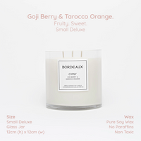 Thumbnail for GYPSY - Goji Berry & Tarocco Orange Small Deluxe Candle