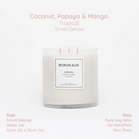 Thumbnail for HAVANA - Coconut, Papaya & Mango Small Deluxe Candle