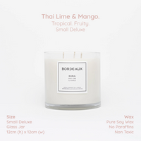 Thumbnail for KORA - Thai Lime & Mango Small Deluxe Candle