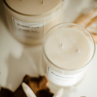 Thumbnail for Classic Candle | Amitie | Lychee & Peony | Top View unlit | Bordeaux Candles