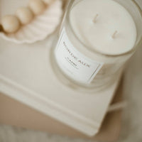 Thumbnail for Classic Candle | Top View | Watermelon | Lifestyle Photo | Bordeaux Candles